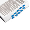 Marking Page Flags in Dispensers, Blue, 12 50-Flag Dispensers/Pack