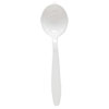 Heavyweight Polystyrene Soup Spoons, Guildware Design, White, 1000/Carton