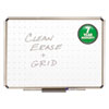 Prestige Total Erase Whiteboard, 36 x 24, White Surface, Euro Titanium Frame