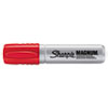 Magnum Permanent Marker, Broad Chisel Tip, Red