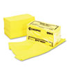 Masslinn Dust Cloths, 24 x 24, Yellow, 50/Bag, 2 Bags/Carton