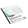 Accounting Pad, Six-Unit Columns, 8-1/2 x 11, 50-Sheet Pad