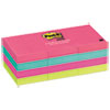 Original Pads in Cape Town Colors, 1 3/8 x 1 7/8, 100-Sheet, 12/Pack