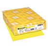 Color Paper, 24 lb, 8.5 x 11, Lift-Off Lemon, 500/Ream