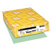 Exact Index Card Stock, 90 lb, 8.5 x 11, Green, 250/Pack