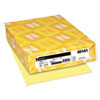 Exact Index Card Stock, 90 lb, 8.5 x 11, Canary, 250/Pack