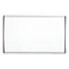 Magnetic Dry-Erase Board, Steel, 14 x 24, White Surface, Silver Aluminum Frame