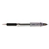 Jimnie Gel Pen Value Pack, Stick, Medium 0.7 mm, Black Ink, Smoke Barrel, 24/Box