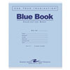 Examination Blue Book, Wide/Legal Rule, 8.5 x 7, White, 8 Sheets