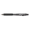 WOW! Ballpoint Pen, Retractable, Medium 1 mm, Black Ink, Smoke/Black Barrel, Dozen