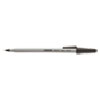 Ballpoint Pen Value Pack, Stick, Medium 1 mm, Black Ink, Gray Barrel, 60/Pack