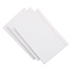 Ruled Index Cards, 3 x 5, White, 500/Pack