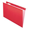 Colored Reinforced Hanging Folders, Legal Size, 1/5-Cut Tab, Assorted, 25/Box