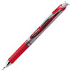 EnerGel RTX Gel Pen, Retractable, Medium 0.7 mm, Red Ink, Red/Gray Barrel