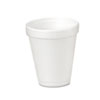 Foam Drink Cups, 4 oz, 50/Bag, 20 Bags/Carton