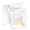 Standard Weight Polypropylene Sheet Protectors, Non-Glare, 2