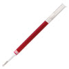Refill for Pentel EnerGel Retractable Liquid Gel Pens, Conical Tip, Bold Point, Red Ink