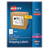 Shipping Labels with TrueBlock Technology, Laser Printers, 8.5 x 11, White, 100/Box