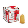 Rubber Finger Tips, 12 (Medium-Large), Amber, Dozen