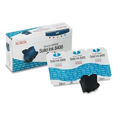 Xerox Cyan Solid Ink (3 Sticks/Box) (Total Box Yield 3,400)