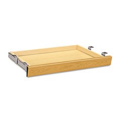 Laminate Angled Center Drawer, 26w x 15.38d x 2.5h, Harvest