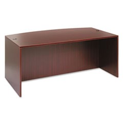 Alera Valencia Series Bow Front Desk Shell, 71