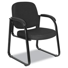 Alera Genaro Series Half-Back Sled Base Guest Chair, 25