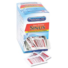 Sinus Decongestant Congestion Medication, 10mg, One Tablet/Pack, 50 Packs/Box