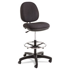 Alera Interval Series Swivel Task Stool, Supports Up to 275 lb, 23.93