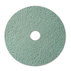 Ultra High-Speed Floor Burnishing Pads 3100, 20" Diameter, Aqua, 5/Carton