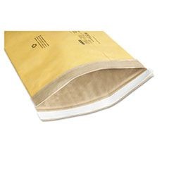 8105002900343 SKILCRAFT Sealed Air Jiffy Mailer, #2, Paper Padding, Self-Adhesive Closure, 8.5 x 12, Golden Kraft, 100/Box