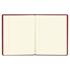 Red Vinyl Series Journal, 300 Pages, 7 3/4 x 10 Sheets, 8 1/4 x 10 1/2 Book, Red