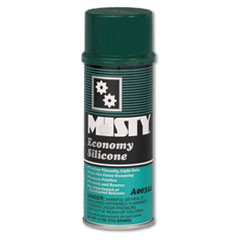 Economy Silicone Spray Lubricant, 11 oz Aerosol Can, 12/Carton