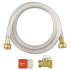 RTD Water Hook-Up Kit, Switch, On/Off, 3/8 dia x 5 ft