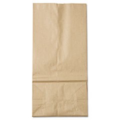 #16 Paper Grocery Bag, 35lb Kraft, Standard 7 3/4 x 4 13/16 x 16, 1000 bags