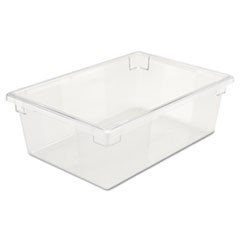 Food/Tote Boxes, 12.5 gal, 26 x 18 x 9, Clear