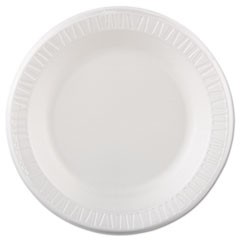 Quiet Classic Laminated Foam Dinnerware, Plate, 10.25