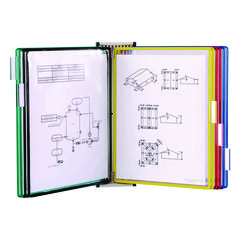 Wall Unit Reference Starter Set, 10 Wire-Reinforced Pockets