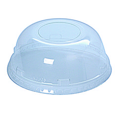 Kal-Clear/Nexclear Drink Cup Lids, Dome Lid, Fits 32 oz Cold Cups, Clear, 500/Carton