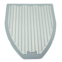 Disposable Urinal Floor Mat, Nonslip, Orchard Zing Scent, 17.5 x 20.38, Gray, 6/Carton