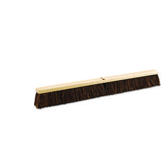 Floor Brush Head, 3.25" Brown Palmyra Fiber Bristles, 36" Brush