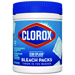 Control Bleach Packs, Regular, 12 Tabs/Pack, 6 Packs/Carton