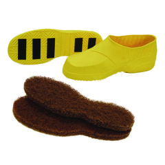 Stripping Boots, Large, Yellow, 2/Pack