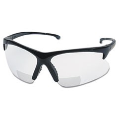 V60 30 06 Reader Safety Eyewear, Black Frame, Clear Lens