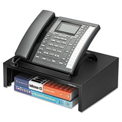 Designer Suites� Telephone Stand, 13 x 9.13 x 4.38, Black Pearl