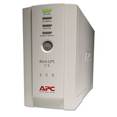 BK350 Back-UPS CS Battery Backup System, 6 Outlets, 350 VA, 1020 J