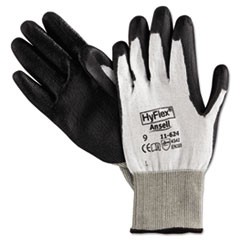 HyFlex Dyneema Cut-Protection Gloves, Gray, Size 9, 12 Pairs