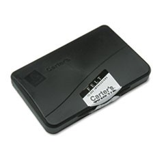 Pre-Inked Felt Stamp Pad, 4.25 x 2.75, Black