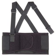 ProFlex 1650 Economy Elastic Back Support Brace, Large, 34" to 38" Waist, Black, Ships in 1-3 Business Days