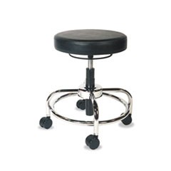 Alera HL Series Height-Adjustable Utility Stool, Supports Up to 300 lb, 24